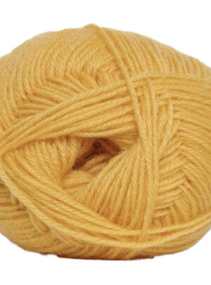 Sock 4 - Strømpegarn - Uldgarn - fv 3200 Gul