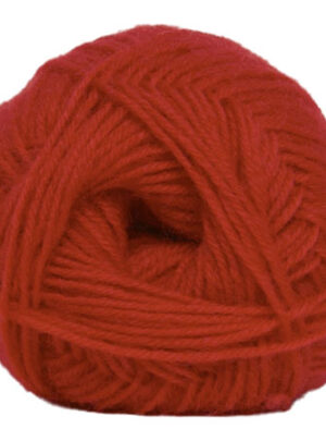 Sock 4 - Strømpegarn - Uldgarn - fv 4500 Rød