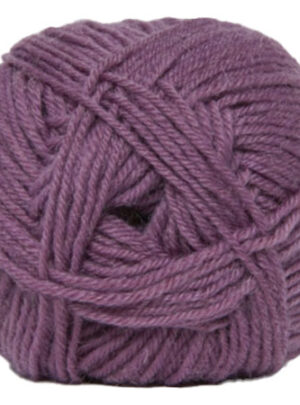 Sock 4 - Strømpegarn - Uldgarn - fv 6973 Mørk Gammel Rosa