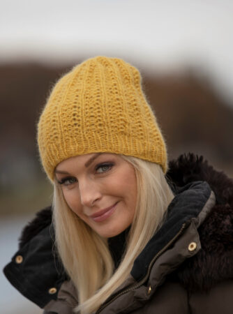 "Sørland" Hue - Viking Design 2034-6B Kit - Barn + S-L - Viking Alpaca Bris, fra Viking
