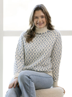 "Support" Genser - Viking Design 2306-8A Kit - XS-XXL - Viking Alpaca Storm, fra Viking