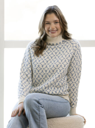 "Support" Genser - Viking Design 2306-8A Kit - XS-XXL - Viking Alpaca Storm, fra Viking
