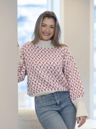 "Supporting" Genser- Viking Design 2307-7 Kit - XS-XXL - Viking Alpaca Storm, fra Viking
