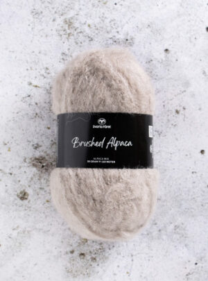Svarta Fåret Brushed Alpaca Garn 03 Beige
