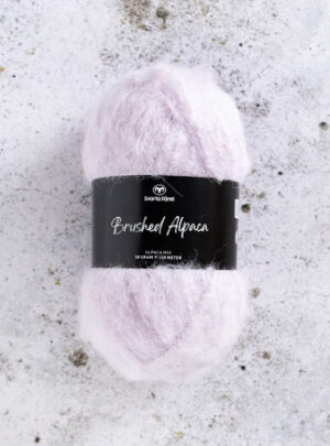 Svarta Fåret Brushed Alpaca Garn 04 Bubblegum