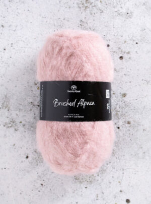 Svarta Fåret Brushed Alpaca Garn 15 Blush