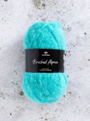 Svarta Fåret Brushed Alpaca Garn 24 Mint