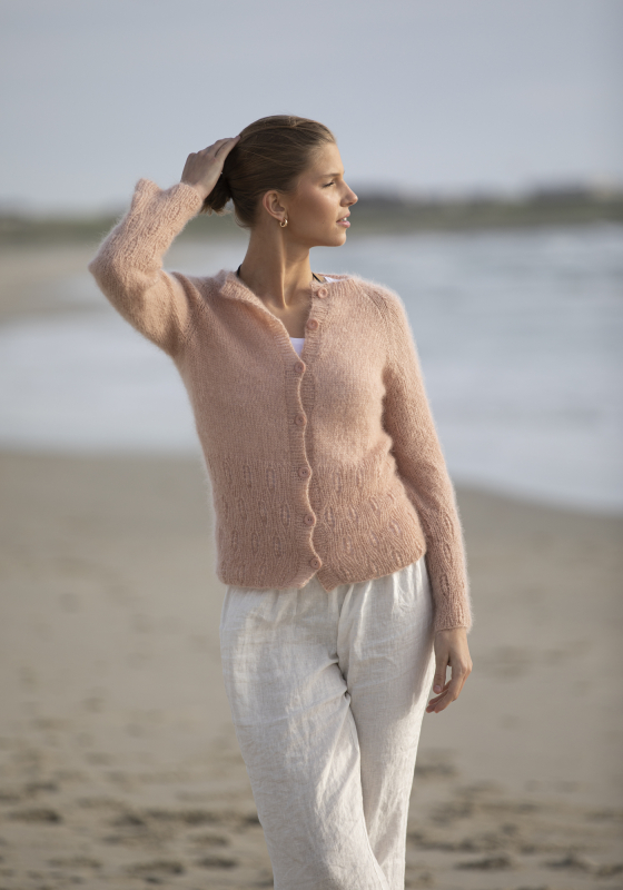 "Trane" Cardigan- Viking Design 2223-4 - XS-XXXL - Viking Kid-Silk , fra Viking "Trane" Cardigan- Viking Design 2223-4 - XS-XXXL - Viking Kid-Silk , fra Viking