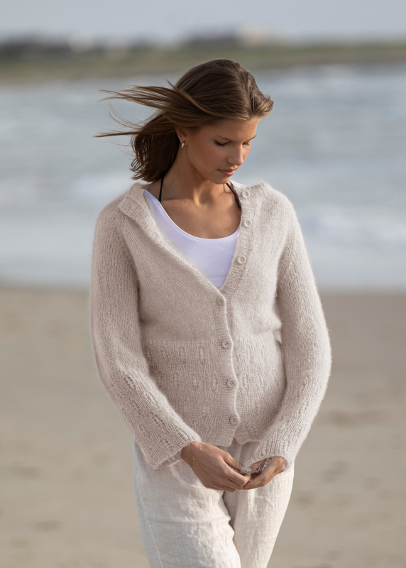 "Trane" cardigan- Viking Design 2224-4 - XS-XXXL - Viking Kid-Silk , fra Viking "Trane" cardigan- Viking Design 2224-4 - XS-XXXL - Viking Kid-Silk , fra Viking