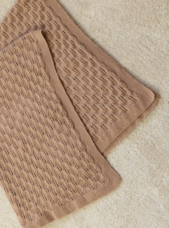 "Veslemøy" Tæppe 123 x 123cm - Viking Design 2417-2 Kit - Viking Trend merino petite , fra Viking