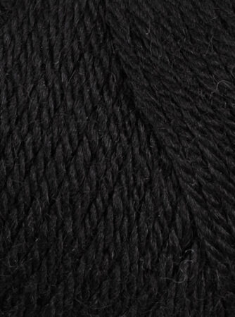 Viking Alpaca Storm 503 Sort, Alpacagarn/Merinogarn, fra Viking