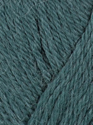 Viking Alpaca Storm 529 Mørk petrol, Alpacagarn/Merinogarn, fra Viking