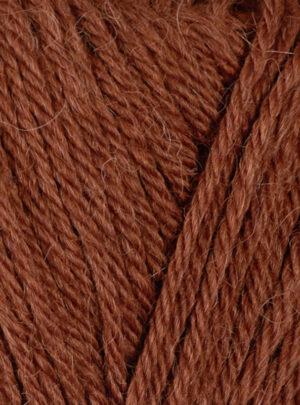 Viking Alpaca Storm 552 Rust, Alpacagarn/Merinogarn, fra Viking