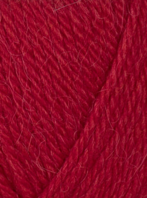 Viking Alpaca Storm 560 Høj rød, Alpacagarn/Merinogarn, fra Viking