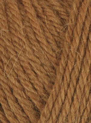Viking Alpaca Storm 573 Cognac, Alpacagarn/Merinogarn, fra Viking
