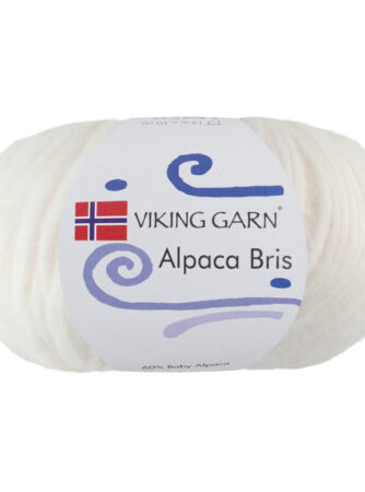 Viking Bris - 300 Hvid, Alpacagarn, fra Viking