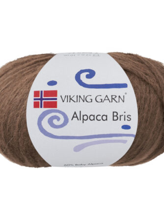Viking Bris - 309 Lys Brun, Alpacagarn, fra Viking
