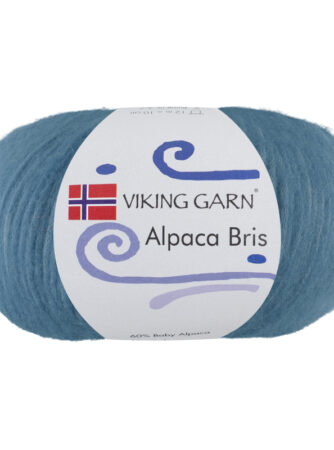 Viking Bris - 326 Lys Jeansblå, Alpacagarn, fra Viking