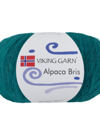 Viking Bris - 329 Turkis, Alpacagarn, fra Viking