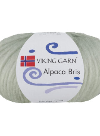 Viking Bris - 330 Lys Grøn, Alpacagarn, fra Viking