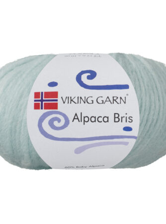 Viking Bris - 331 lys Petrol, Alpacagarn, fra Viking
