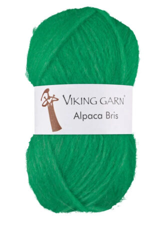 Viking Bris - 337 Æblegrøn, Alpacagarn, fra Viking