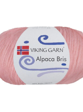Viking Bris - 374 Lys gammelrosa, Alpacagarn, fra Viking