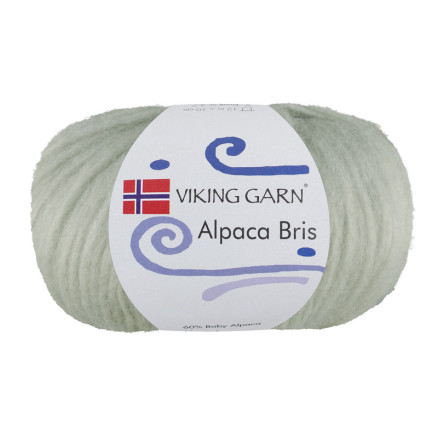 Viking Garn Alpaca Bris 330 Lys Grøn Viking Garn Alpaca Bris 330 Lys Grøn
