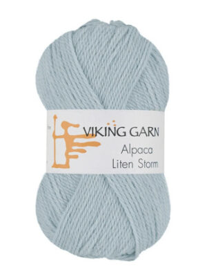 Viking Garn Alpaca Liten Storm 721 Lys Blå