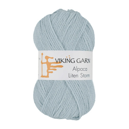 Viking Garn Alpaca Liten Storm 721 Lys Blå Viking Garn Alpaca Liten Storm 721 Lys Blå