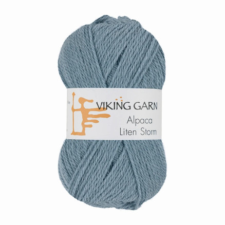 Viking Garn Alpaca Liten Storm 722 Blå Viking Garn Alpaca Liten Storm 722 Blå