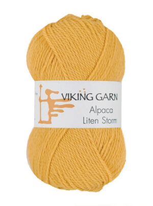 Viking Garn Alpaca Liten Storm 741 Solgul