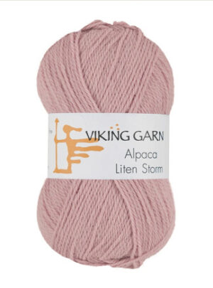 Viking Garn Alpaca Liten Storm 766 Lys Rosa