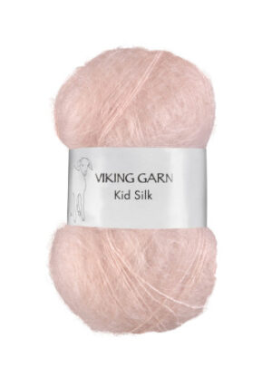 Viking Garn Kid-Silk 361 Pudderrosa