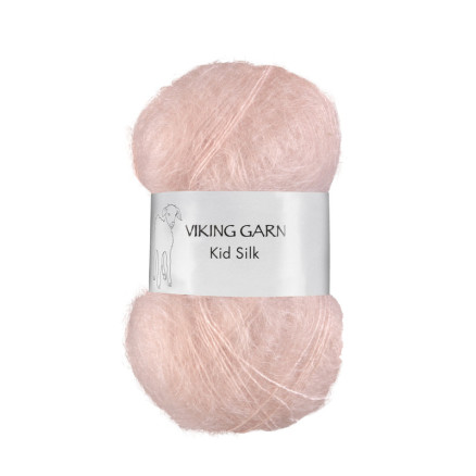 Viking Garn Kid-Silk 361 Pudderrosa Viking Garn Kid-Silk 361 Pudderrosa