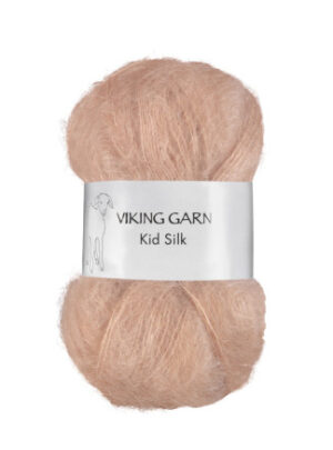 Viking Garn Kid-Silk 366 Lys Nougat