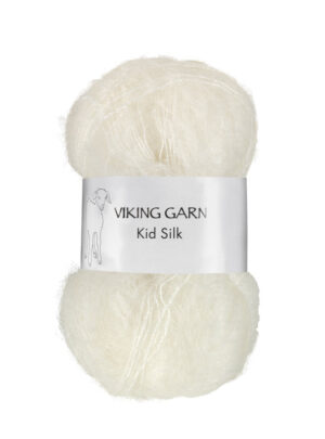 Viking Kid Silk 302 Natur, Mohair/Silk, fra Viking