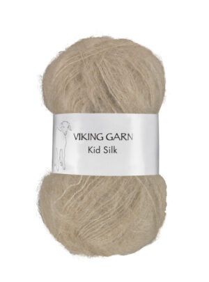 Viking Kid Silk 306 Beige, Mohair/Silk, fra Viking