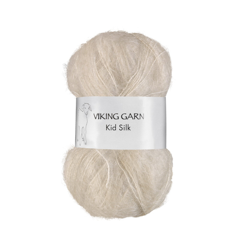 Viking Kid Silk 307 Sand, Mohair/Silk, fra Viking Viking Kid Silk 307 Sand, Mohair/Silk, fra Viking