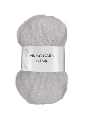 Viking Kid Silk 311 Lys grå, Mohair/Silk, fra Viking