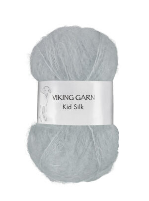Viking Kid Silk 312 Perlegrå, Mohair/Silk, fra Viking