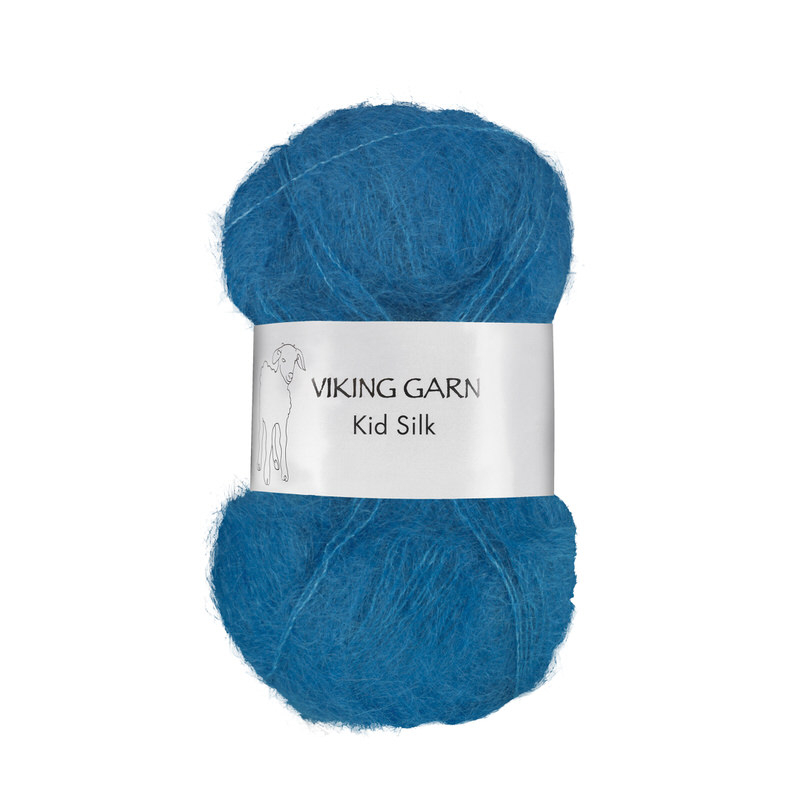 Viking Kid Silk 324 Kongeblå, Mohair/Silk, fra Viking Viking Kid Silk 324 Kongeblå, Mohair/Silk, fra Viking