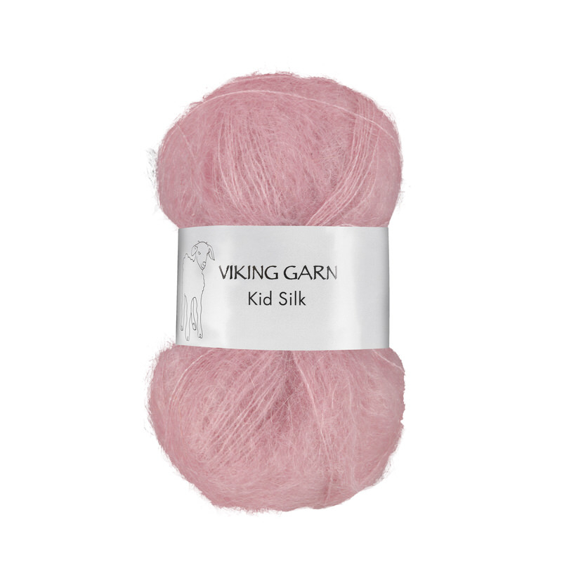 Viking Kid Silk 364 Rosa, Mohair/Silk, fra Viking Viking Kid Silk 364 Rosa, Mohair/Silk, fra Viking