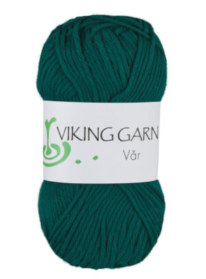 Viking Vår 434 Mørk Petrol, Bomuld, fra Viking