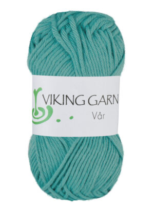 Viking Vår 437 Turkis, Bomuld, fra Viking
