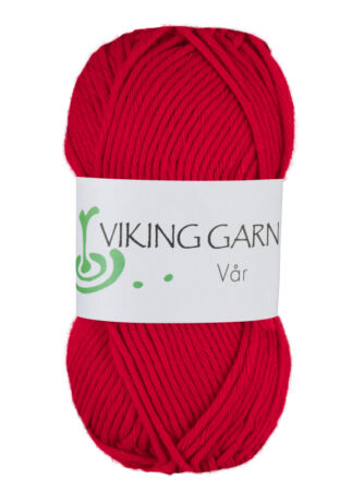 Viking Vår 450 Rød, Bomuld, fra Viking