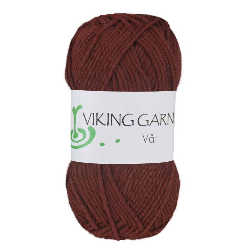 Viking Vår 455 Rødbrun, Bomuld, fra Viking Viking Vår 455 Rødbrun, Bomuld, fra Viking
