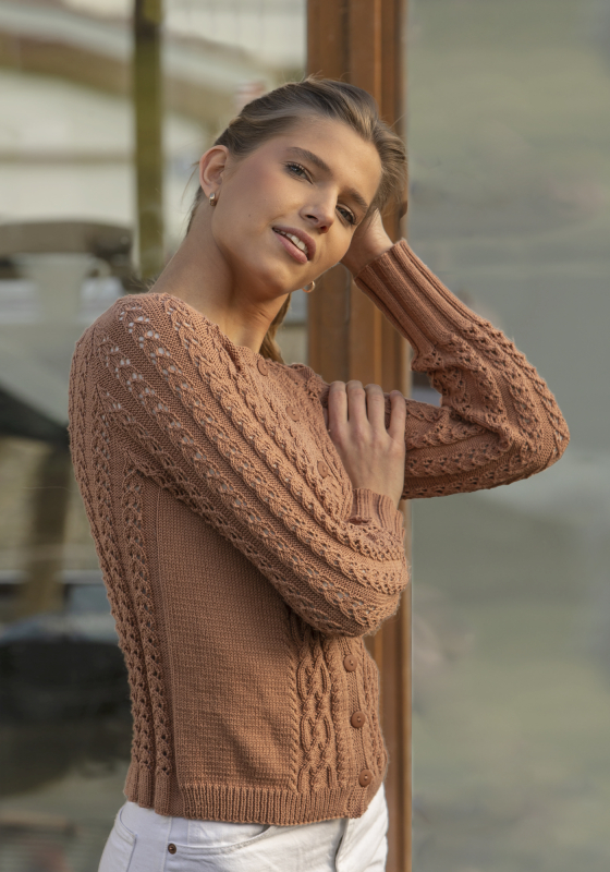 "Viva" Cardigan- Viking Design 2215-1 Kit - XS-XXXL - Viking Bjørk, fra Viking "Viva" Cardigan- Viking Design 2215-1 Kit - XS-XXXL - Viking Bjørk, fra Viking