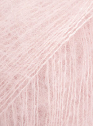 Drops Kid-Silk Garn Unicolor 63 Pudderrose