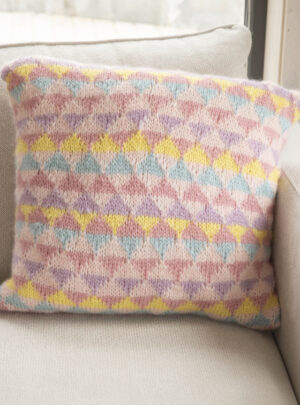 Emilda pude - Viking Design 2427-14 Kit - 50 x 50 cm - Viking Alpaca Bris, fra Viking